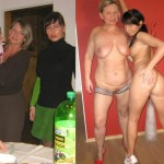 Hot Russian mommy and daughter 