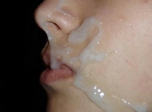 semen on face